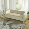 Sofa-Sitzauflage 2-Sitzer creme