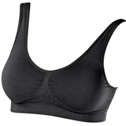 Soft-BH weiß/schwarz/haut 3er-Set