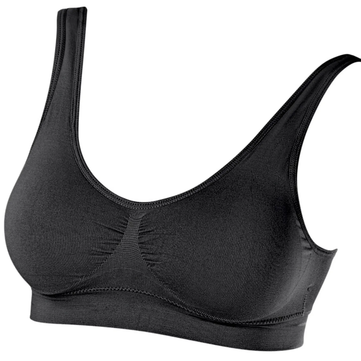 Soft-BH weiß/schwarz/haut 3er-Set