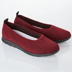 Soft-Slipper "Vicky" bordeaux