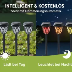 Solar-Laternen 6er-Set Gainsborough
