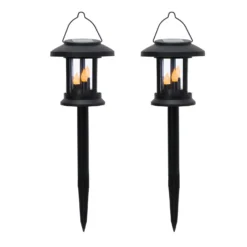 Solar-Laternen 3-in-1 mit Steckstab 2er-Set Gainsborough