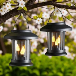 Solar-Laternen 3-in-1 mit Steckstab 2er-Set Gainsborough