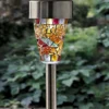 Solarleuchte "Mosaik", gelb