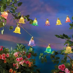 Solar-Lichterkette Floral Gainsborough
