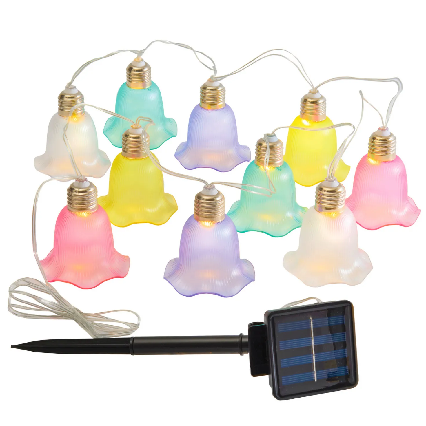 Solar-Lichterkette Floral Gainsborough
