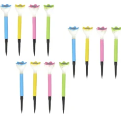 Solar-Stecker "Blumen" 6er-Set
