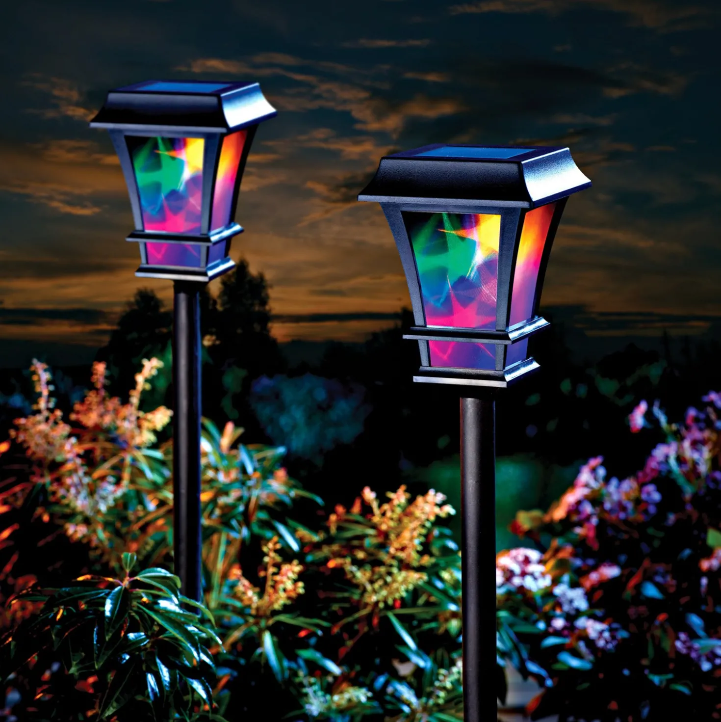 Solarstecker "Galaktisches Laternenlicht" Gainsborough, 2er-Set