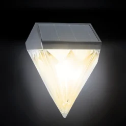 Solar-Zaunleuchten "Diamant" 4er-Set Gainsborough