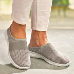 Sommer-Clog "Pam" hellgrau
