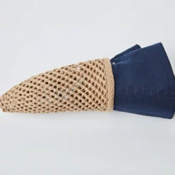 Sommerhut blaue Schleife