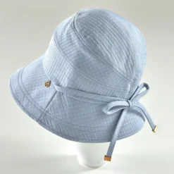 Sommerhut "Nele" mit UV-Schutz hellblau