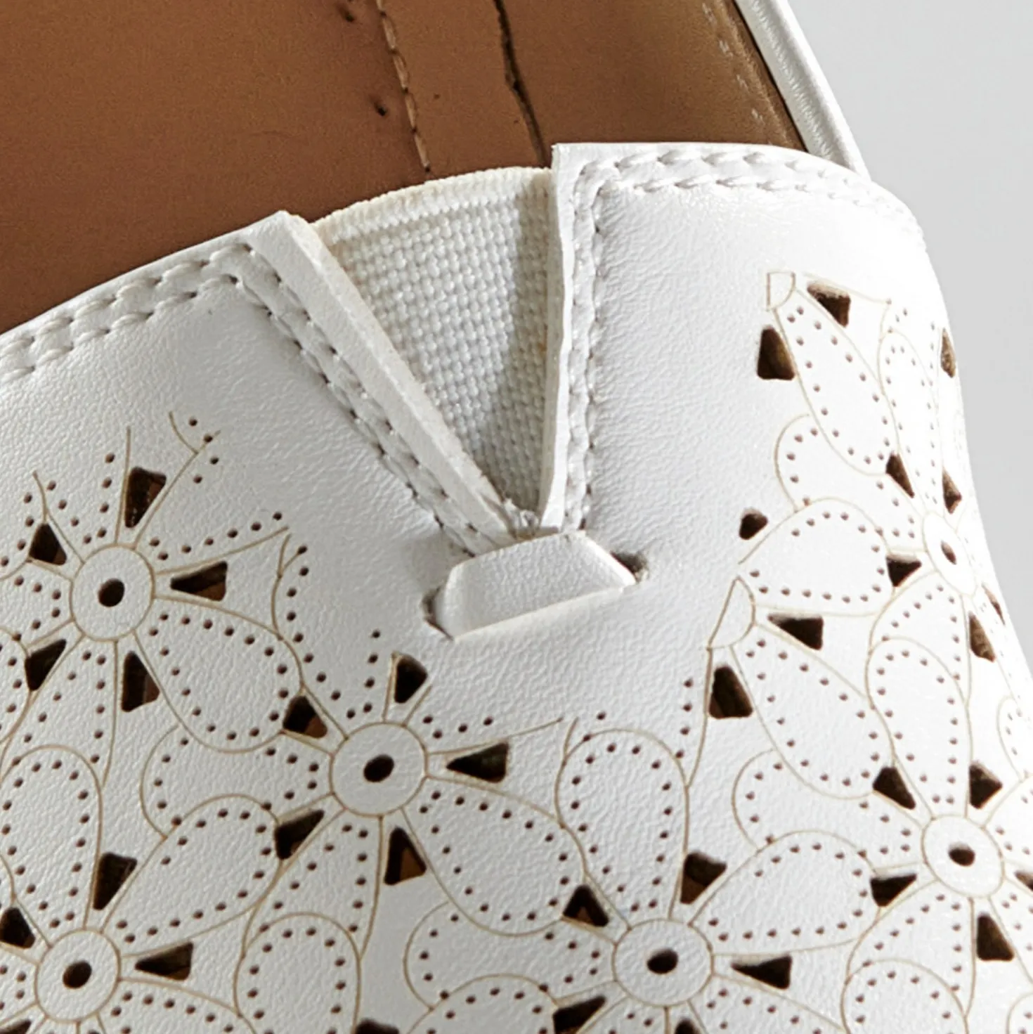 Sommer-Slipper "Andrea" creme