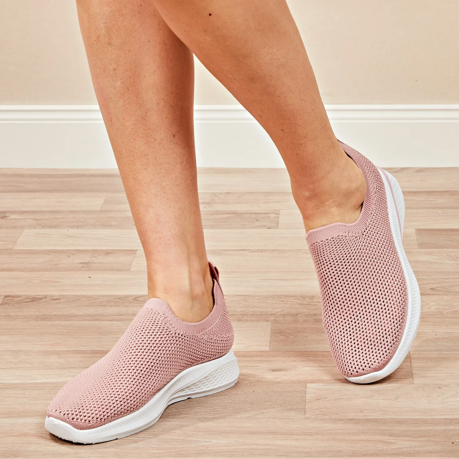 Sommer-Sneaker rosé