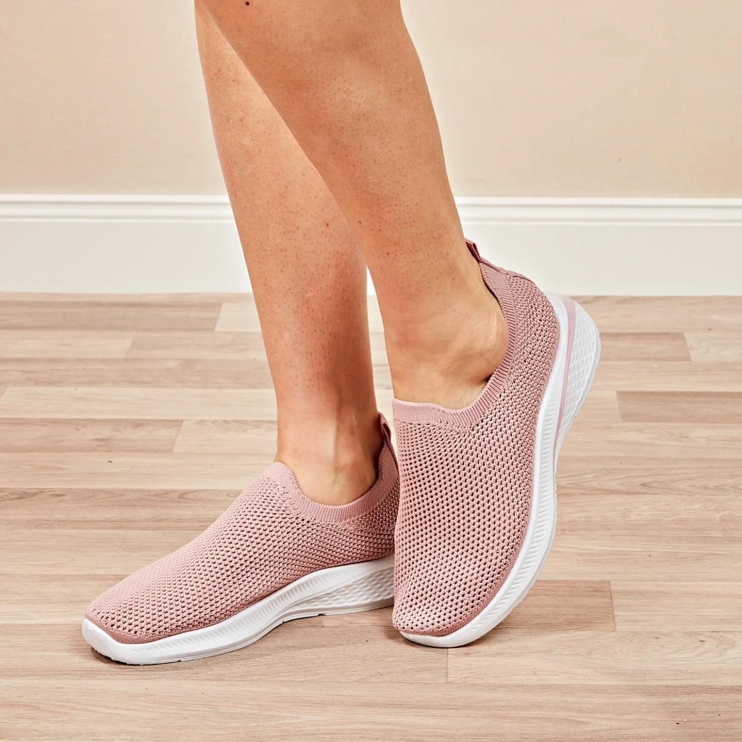 Sommer-Sneaker rosé