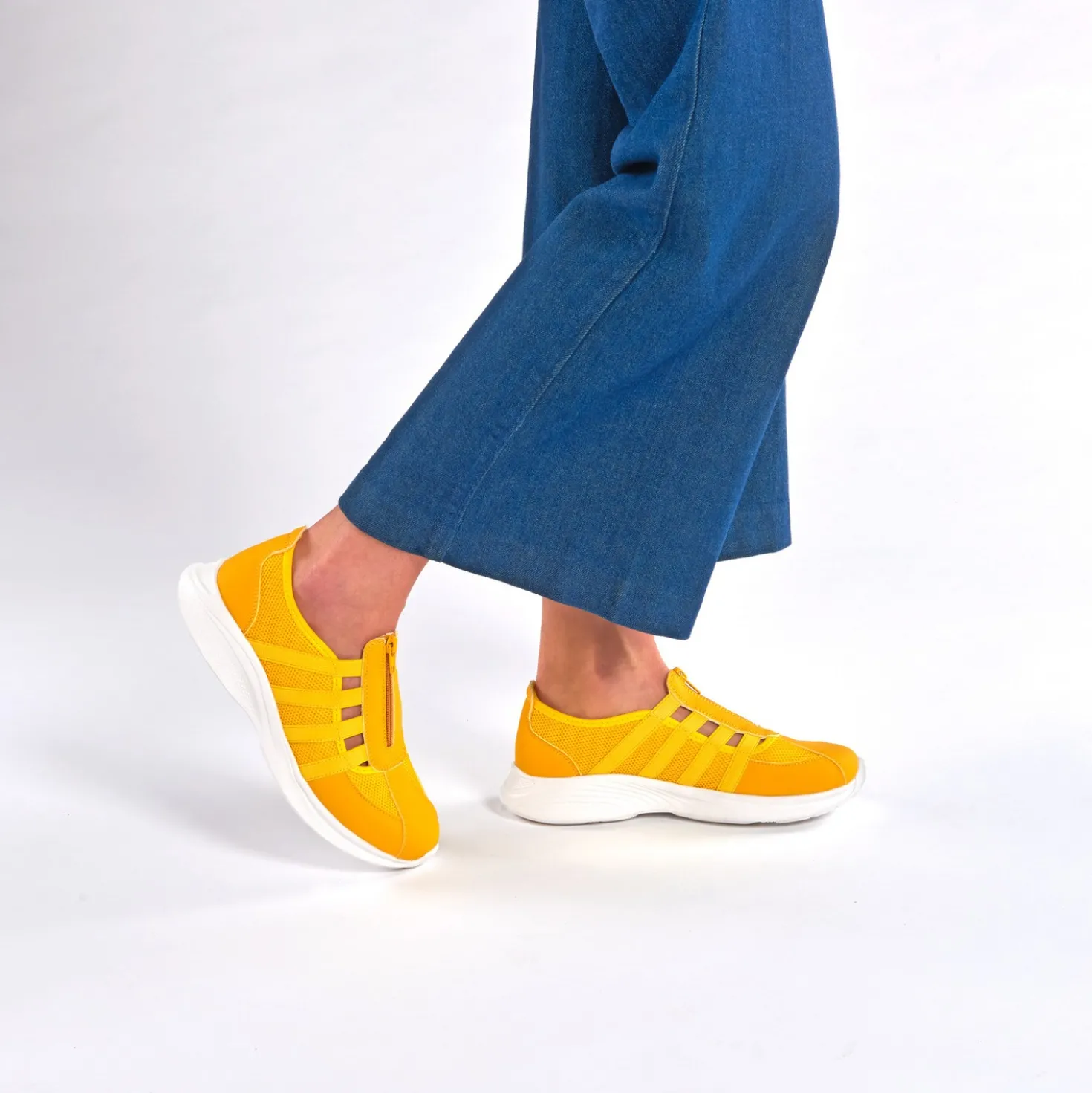 Sommer-Sneaker "Sunny" gelb
