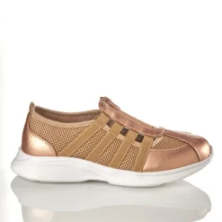 Sommer-Sneaker "Sunny" gold-metallic