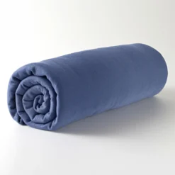 Spannbettlaken dunkelblau 100 x 200 cm, 2er-Set