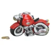 Spardose "Motorrad" aus Polyresin