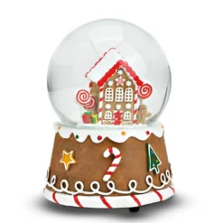 Spieluhr / Schneekugel Lebkuchenhaus