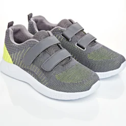 Sportschuh "Adele" grau-gelb