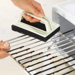 Stahlschwamm für Grill und Backofen