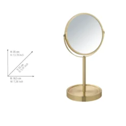 Standspiegel „Alata“ Gold matt WENKO