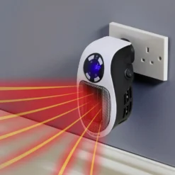 Steckdosenheizer 400W mit Fernbedienung