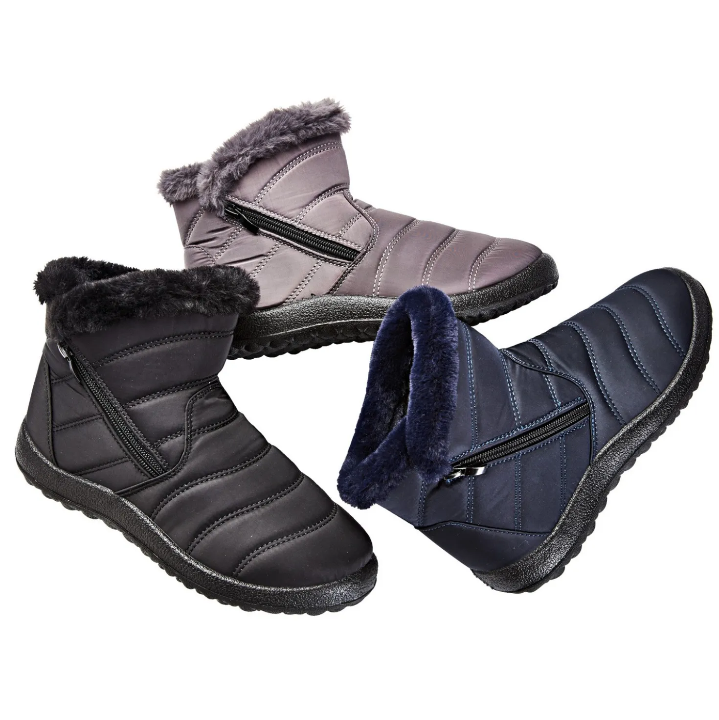 Stiefelette "Maria" blau