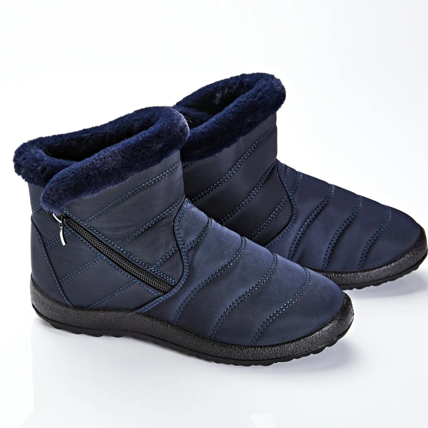 Stiefelette "Maria" blau