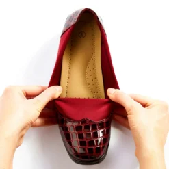 Stretchkomfort-Schuh "Liane" bordeaux