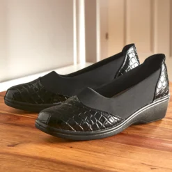 Stretchkomfort-Schuh "Liane" schwarz