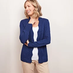 Strick-Cardigan Wilma navy