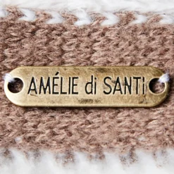 Strickhut beige Amélie di Santi