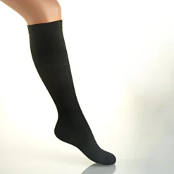 Stützkniestrümpfe schwarz + grau 2er-Set