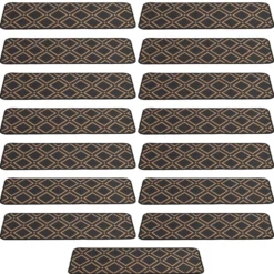 Stufenmatten schwarz 15er-Set Eldo