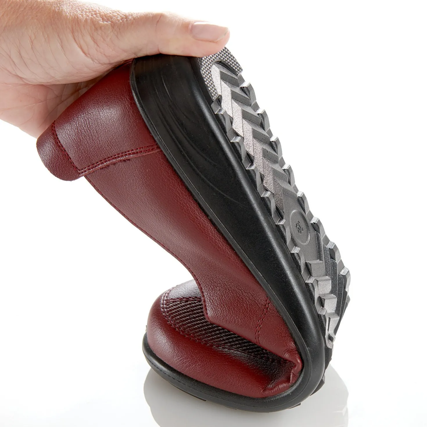 Super-Komfortschuh "Camilla" bordeaux