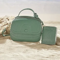 Tasche "Geli" mit Börse salbei