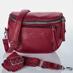 Tasche "Lucie" bordeaux