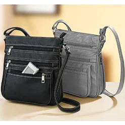 Tasche "Rosi" grau