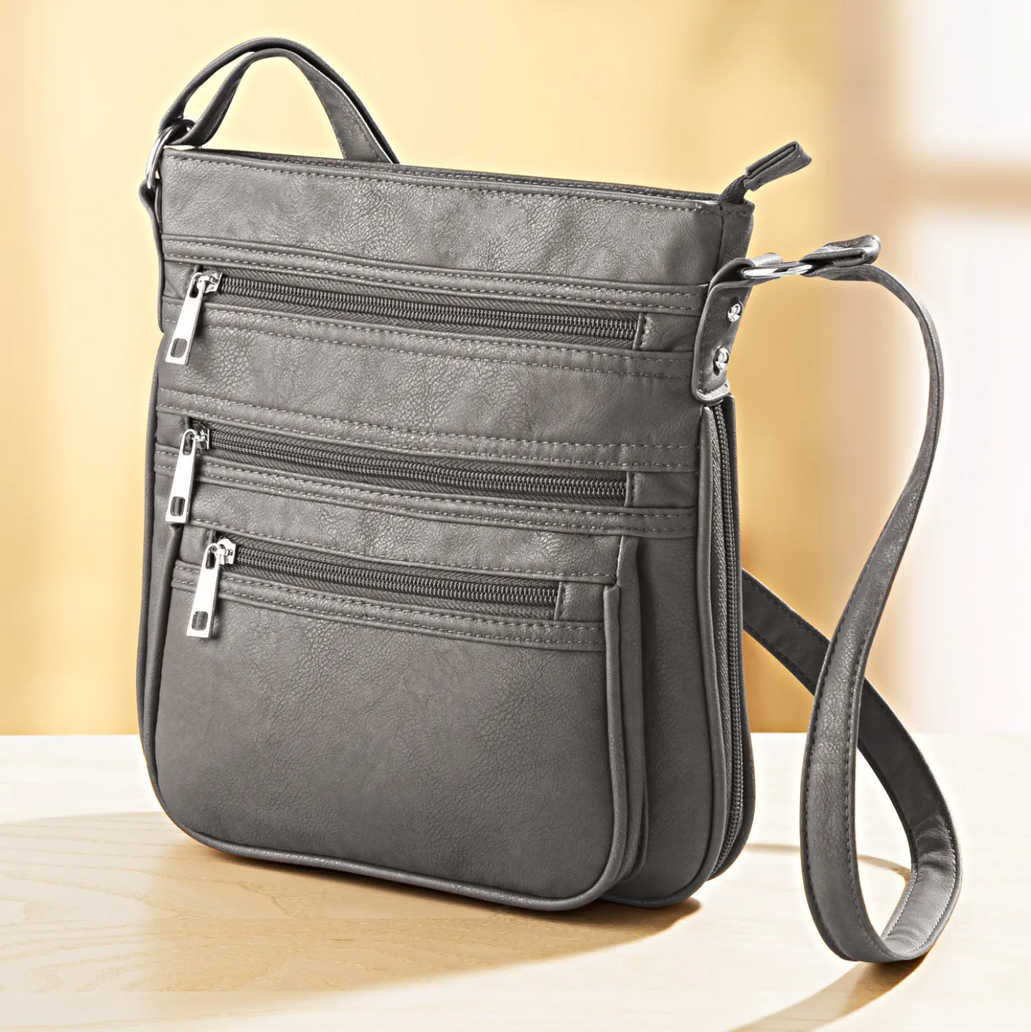 Tasche "Rosi" grau