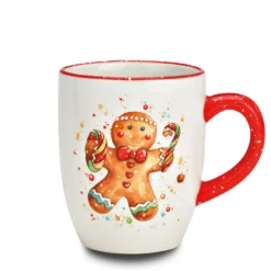 Tasse Lebkuchenfigur aus Keramik