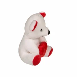 Tasse mit Herzchen & Plüschteddy im Geschenkkarton