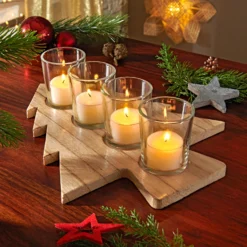 Teelichter-Tanne "Advent"