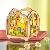 Teelichthalter "Ostern" aus Holz Eldo