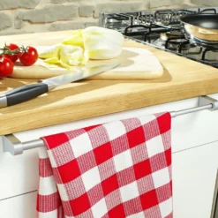 Teleskop-Handtuchhalter für Küchenschrank zum Einhängen