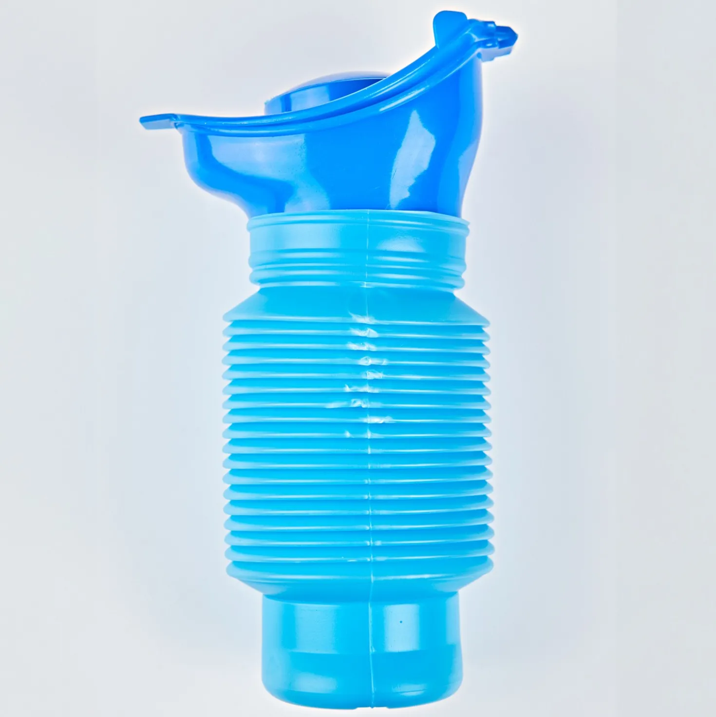 Teleskop Notfall-Urinal, blau