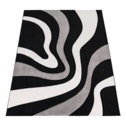 Teppich DIAMOND 760 Schwarz Rechteckig Paco Home