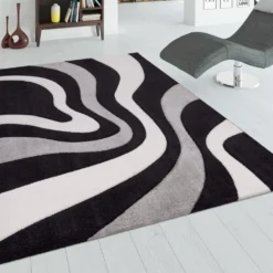 Teppich DIAMOND 760 Schwarz Rechteckig Paco Home