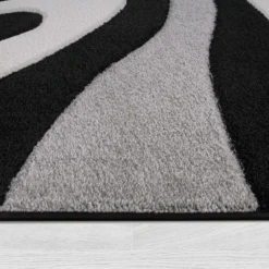 Teppich DIAMOND 760 Schwarz Rechteckig Paco Home